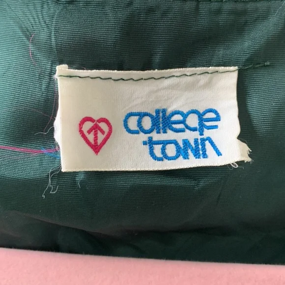 Vintage 70s Plaid Sleeveless Wool Maxi Pinafore Dress - Picture 6 of 6